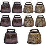 Crea - cloche de vache 10 pièces cloches en cuivre en métal mini cloche de chèvre vintage pour vache ... Crea - cloche de vache 10 pièces cloches en cuivre en métal mini cloche de chèvre vintage pour vache ...