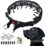 Collier de dressage pour pattes de chien, trangleur pour chien avec embouts de confort et boucles  ...