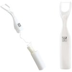 Crea dental floss holder with 30 meter flosses reach waxed dental floss for plaque
