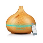 Diffuseur d'huiles essentis, 550ml diffuseur ultrasonique brume frache arme parfum electrique diffuseur ...