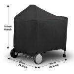 Housse pour barbecue crea weber premium performer deluxe