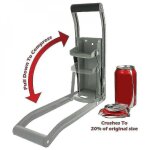 Ouvre - bote mural de 16oz / 500ml, broyeur de bouteilles, bote en aluminium, recyclage de bote de ...