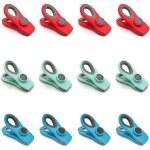 Crea paquet de 12 pinces pour sacs de chips, pinces alimentaires magntiques, pinces de cuisine pour ...