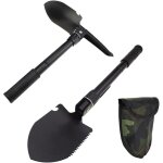 Pelle de survie pliante, mini outil de creusement robuste en acier au carbone de style militaire pour ... Pelle de survie pliante, mini outil de creusement robuste en acier au carbone de style militaire pour ...