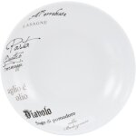 Creatable - assiette  ptes  gustoso  blanche