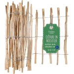 Creative home - cl�ture en bois de noisetier 80 cm x 5 m espacement lattes 3 - 5 cm