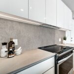 Ambiance - sticker - cr�dence adh�sive - b�ton bross� - 60x200cm