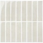 Credence adhesive pour cuisine salle de bain, vinyle beige carreaux carrelage adhesif mural cuisine metro ...