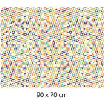 Cr�dence cuisine adh�sive autocollante geometric - 90 x 70 cm ? id�al fond de hotte