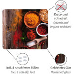 Crdence de cuisine 'epices' wenko fond de hotte, protge les murs des claboussures de cuisson, rsistant ...