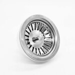 Cr�pine d'�vier de cuisine, bouchon de cr�pine d'�vier en acier inoxydable, remplacement des bouchons ...