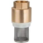 Crepine pompe, laiton clapet anti - retour, vannes inférieures en laiton femelle(dn15) Crepine pompe, laiton clapet anti - retour, vannes inférieures en laiton femelle(dn15)