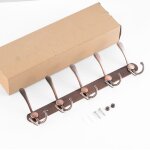 Crochet en acier inoxydable, patre de salle de bain, patre, patre de porte arrire, crochet de range ...