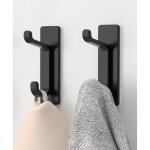 Crochet adhesif mural, porte serviette salle de bain, accroche torchon cuisine, porte manteau adh�sif, ...