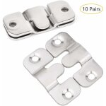 Crochet pour cadre photo, (10 paires) connecteur de meubles support de montage encastr, mural cintre ...
