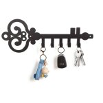 Crochet cintre mur porte - cl� porte - manteau d�coratif mont� en m�tal avec cl� forme design organisateur ...