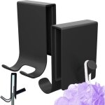 Crochet de douche pour serviette, lot de 2 crochets combins pour serviettes, crochets de suspension ...