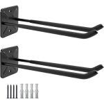 Crochets de garage, support mural, organisateur de barre, organisateur d'outils lourds, crochets de rangement ...
