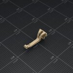 Crochet de goutti�re pvc pour goutti�re moulur�e - sable