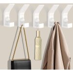 Crochets muraux robustes, 5 pièces pateres en métal avec vis, patère porte manteau mural crochets chapeau, ... Crochets muraux robustes, 5 pièces pateres en métal avec vis, patère porte manteau mural crochets chapeau, ...