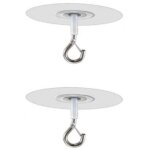 Crochets de plafond adh�sifs sans per�age pour plantes, crochets � ?illet adh�sifs pour suspendre des ...