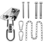 Crochet plafond suspension crochet balancoire portique acier inoxydable kit, lourds support fixation ...