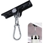 Crochet de suspension robuste pour sac de frappe - rotation � 360� - support mural au plafond - crochet ...