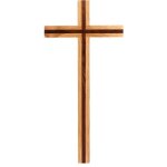 Feiyue - croix en bois 1pc pendentif croix en bois croix artisanale en bois croix suspendue (couleur ...
