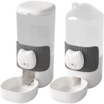 Croquettes chat, abreuvoir et alimentateur automatique pour chatschien, distributeur d'eau et distributeur ...