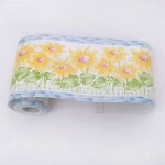 Csparkv - 1 tome bordure de papier peint frise murale adhesive bordure papier peint frise autocollante ...