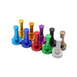 Csparkv - lot de 10 pcs color espace en aluminium crochets de manteau, salle de bains porte crochet ...