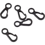 Csparkv - 10 pi�ces crochets longe en vrac petits crochets en plastique pour longes fermoir � clip boucle ...