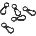 Csparkv - 10 pièces crochets longe en vrac petits crochets en plastique pour longes fermoir à clip boucle ... Csparkv - 10 pièces crochets longe en vrac petits crochets en plastique pour longes fermoir à clip boucle ...