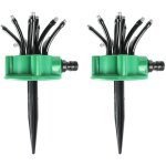 13×9×9cm)360 degrés garden réglable automatique multi - head sprinkler jardinage jardin outils arrosage ... 13×9×9cm)360 degrés garden réglable automatique multi - head sprinkler jardinage jardin outils arrosage ...