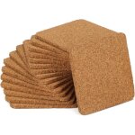 Csparkv - 16x sous - verres en lige pour boissons - sous - verres carrs - sous - verres en lige - ...