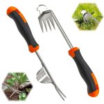 2 pièces arrache mauvaise herbe outil de désherbage manuel avec poignée en caoutchouc outils jardinage ... 2 pièces arrache mauvaise herbe outil de désherbage manuel avec poignée en caoutchouc outils jardinage ...