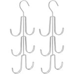 2pcs rangement de sac à main avec 6 crochets, porte foulard, rangement ceinture, support de rangement ... 2pcs rangement de sac à main avec 6 crochets, porte foulard, rangement ceinture, support de rangement ...