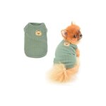 30x19x20cm vert petit chien t - shirt bande dessinée patch printemps Été débardeur doux confortable habits ... 30x19x20cm vert petit chien t - shirt bande dessinée patch printemps Été débardeur doux confortable habits ...