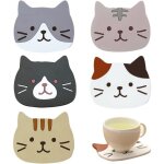 Csparkv - 5 pièces mignon silicone mug dessous de verre, dessous de verre décoratifs, antidérapants lavable ... Csparkv - 5 pièces mignon silicone mug dessous de verre, dessous de verre décoratifs, antidérapants lavable ...