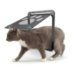 Chatiere pour moustiquaire facile à installer la liberté de chat verrouillable moustiquaire de porte ... Chatiere pour moustiquaire facile à installer la liberté de chat verrouillable moustiquaire de porte ...