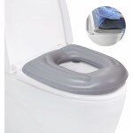 Coussin de sige de toilette gonflable, coussin surlev en forme de beignet, sige de toilette rglable ...