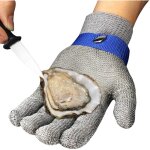 Csparkv - gant anti coupure cuisine protection niveau 9 gants de travail gants  huitres gant protection ...