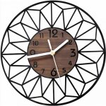 Horloge murale bois acrylique 40cm horloge murale silencieuse sans tic - tac salon chambre cuisine bureau ...