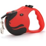 Laisses rétractables pour chiens, 5 m de long laisse chien enrouleur, laisse chien, laisse flexible, ... Laisses rétractables pour chiens, 5 m de long laisse chien enrouleur, laisse chien, laisse flexible, ...