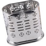 Csparkv porte - baguettes en acier inoxydable corbeille range - couverts bloc s�choir support de lave ...