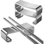 Porte - baguettes en acier inoxydable porte - couverts repose - couteaux : banc � couverts bancs baguettes ...