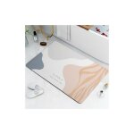 Tapis de bain antidérapant 40x60cm, tapis salle de bain diatomite absorbant, tapis de douche séchage ... Tapis de bain antidérapant 40x60cm, tapis salle de bain diatomite absorbant, tapis de douche séchage ...