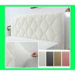 White, 160cm housse de tte de lit, couverture de tte de lit protecteur housse dcorative chambre  ...