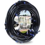 Ct brumisateur d'ext�rieur, brumisateur de terrasse de 10 m avec 9 buses de brumisateur + 1 buses de ...