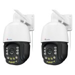 4k caméra surveillance lot de 2 30x 3d zoom optique, 5 / 2. 4ghz wifi, 150m nuit vision, auto cruise ... 4k caméra surveillance lot de 2 30x 3d zoom optique, 5 / 2. 4ghz wifi, 150m nuit vision, auto cruise ...